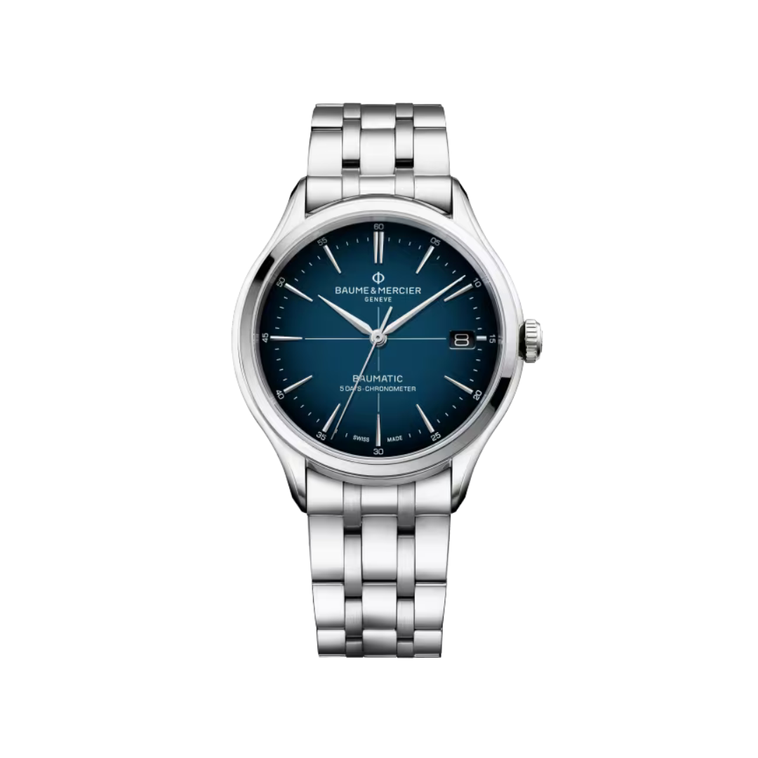 Baume Et Mercier Clifton Baumatic Bleu