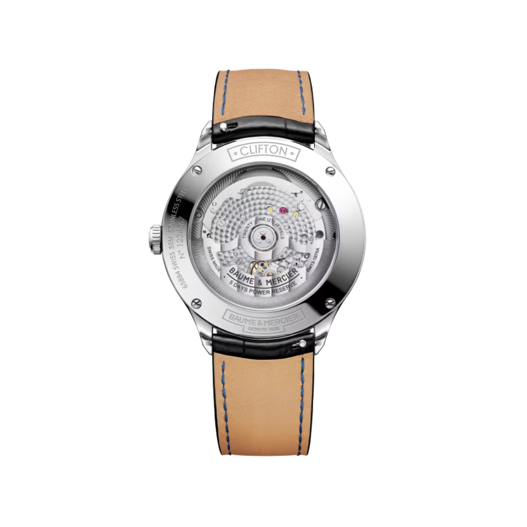 Baume Et Mercier Clifton Baumatic Blanc