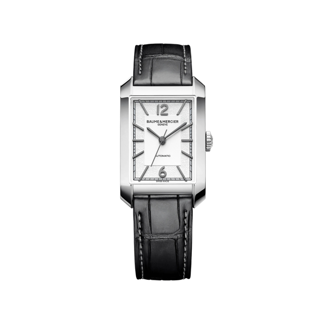 Baume Et Mercier Hampton Quartz Cuir Noir