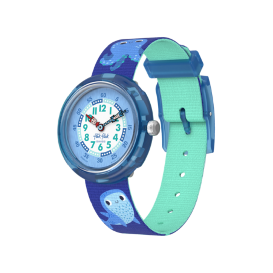 Flik Flak Ocean Party FBNP257 sur fond blanc