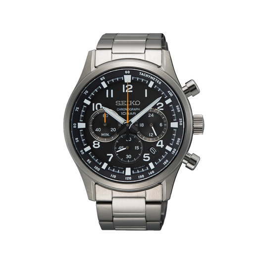 Seiko Quartz Chronographe Noir