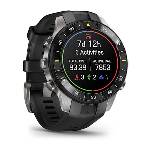 Garmin MARQ Athlete Gen 3 010-04549-10 – trois quarts gauche