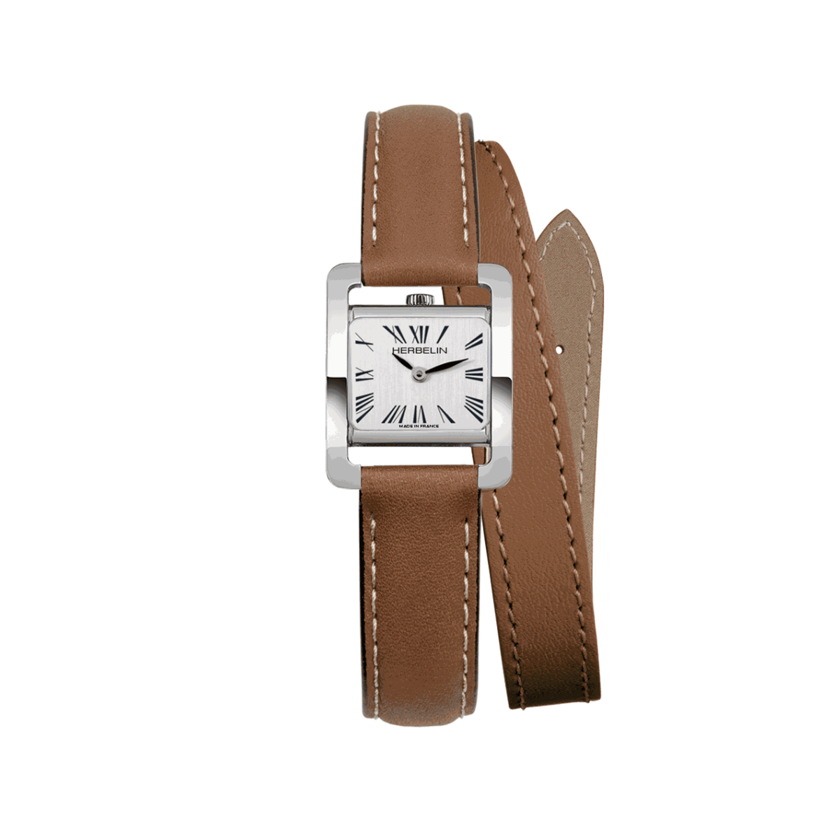 Herbelin V Avenue Cuir Marron