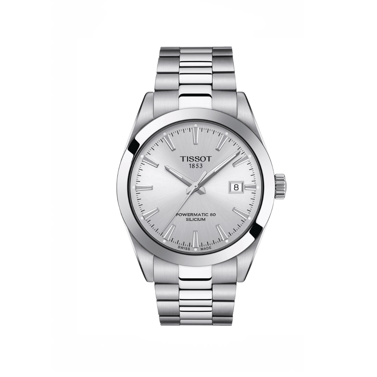 Tissot Gentleman Powermatic 80 Silicium Argent