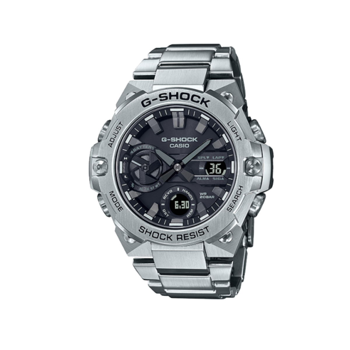 G shock hotsell stainless steel