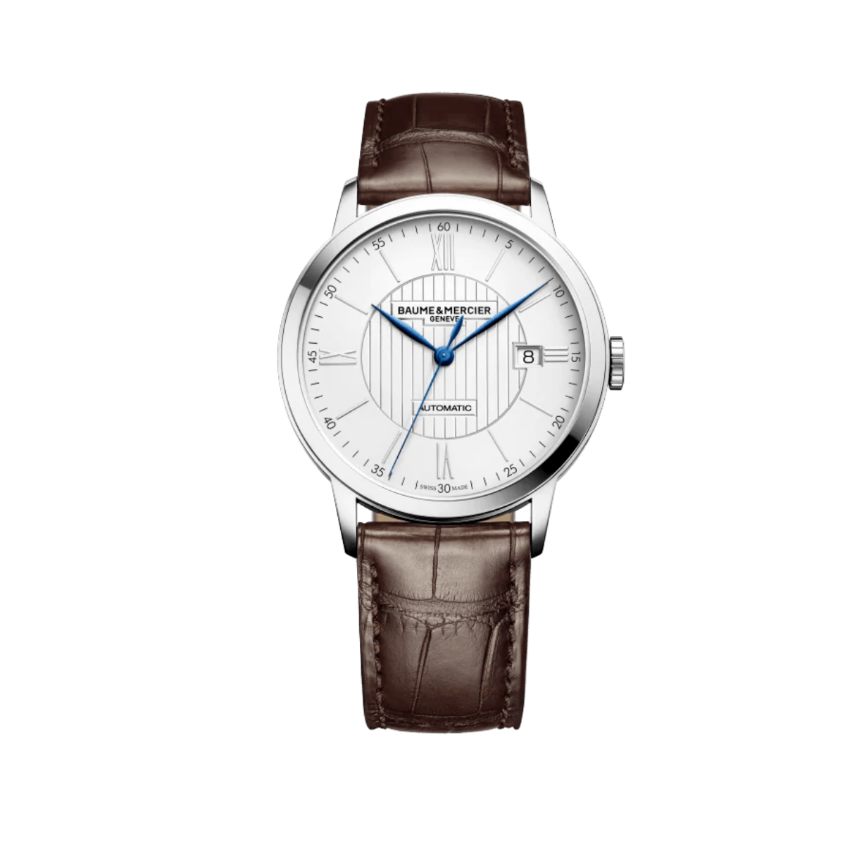 Baume Et Mercier Classima Automatique Cuir Marron