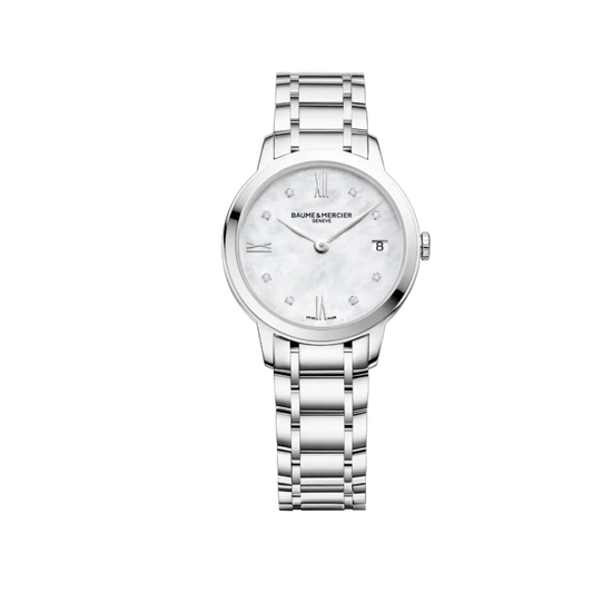 Baume Et Mercier Classima Quartz Sertie de Diamants