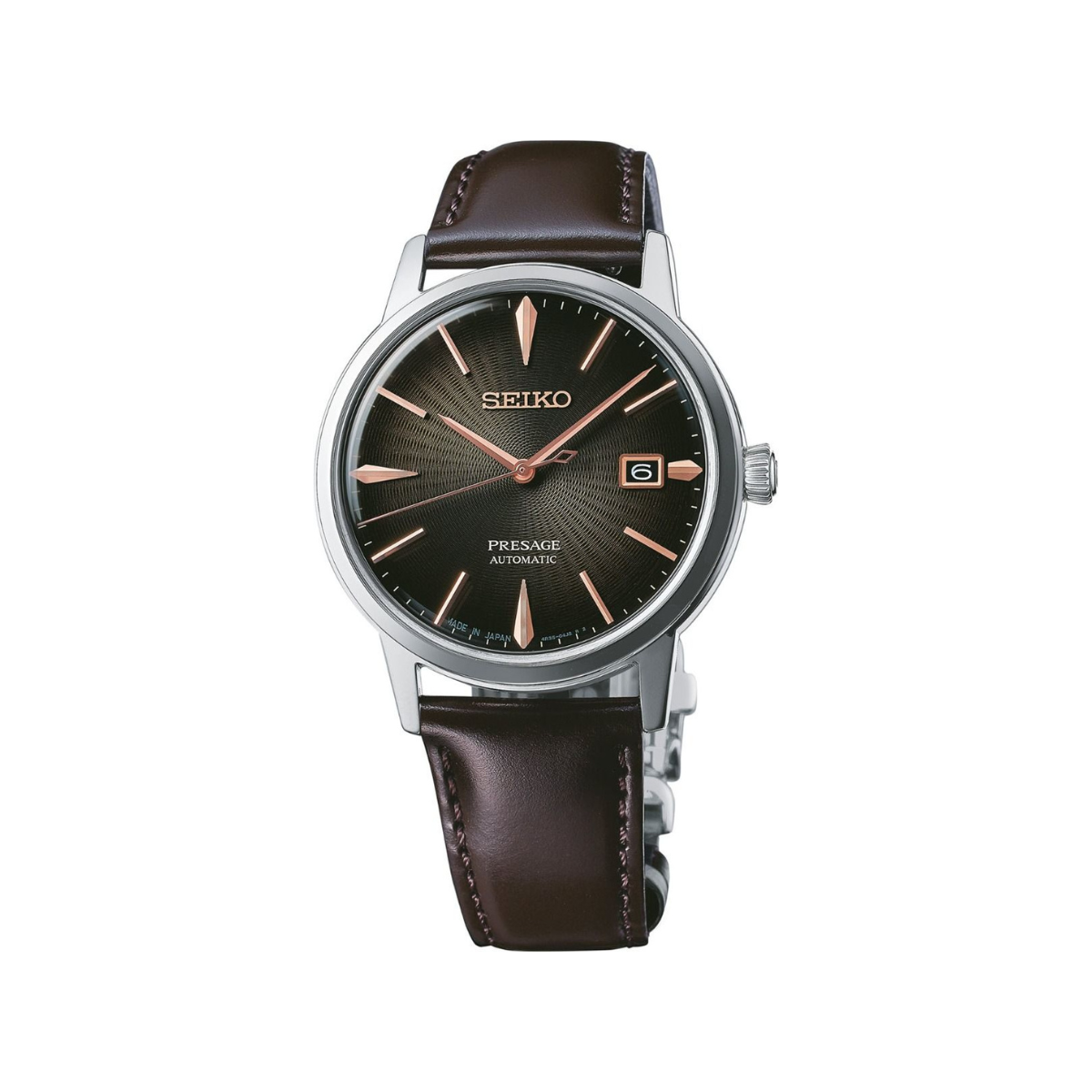 Seiko Homme Presage Automatique Marron