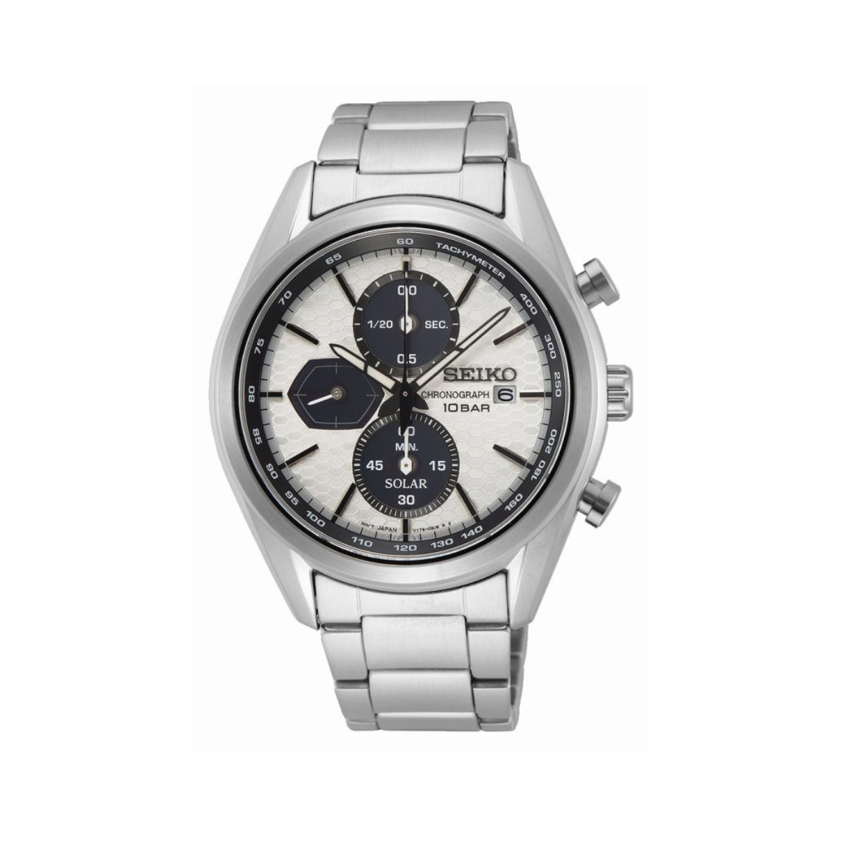 Seiko Homme Sport Chronographe Blanc
