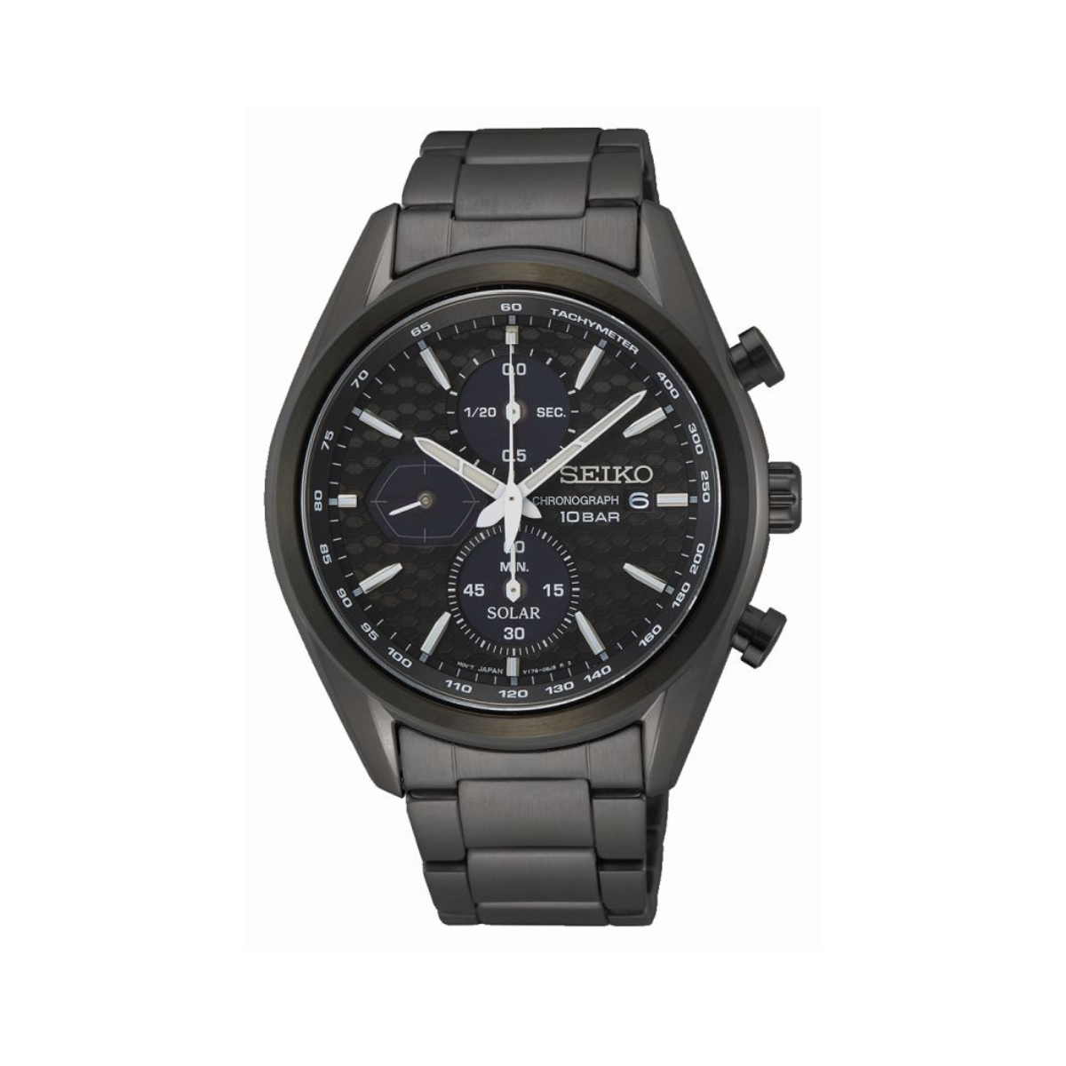 Seiko Chronographe Quartz Titane Noir