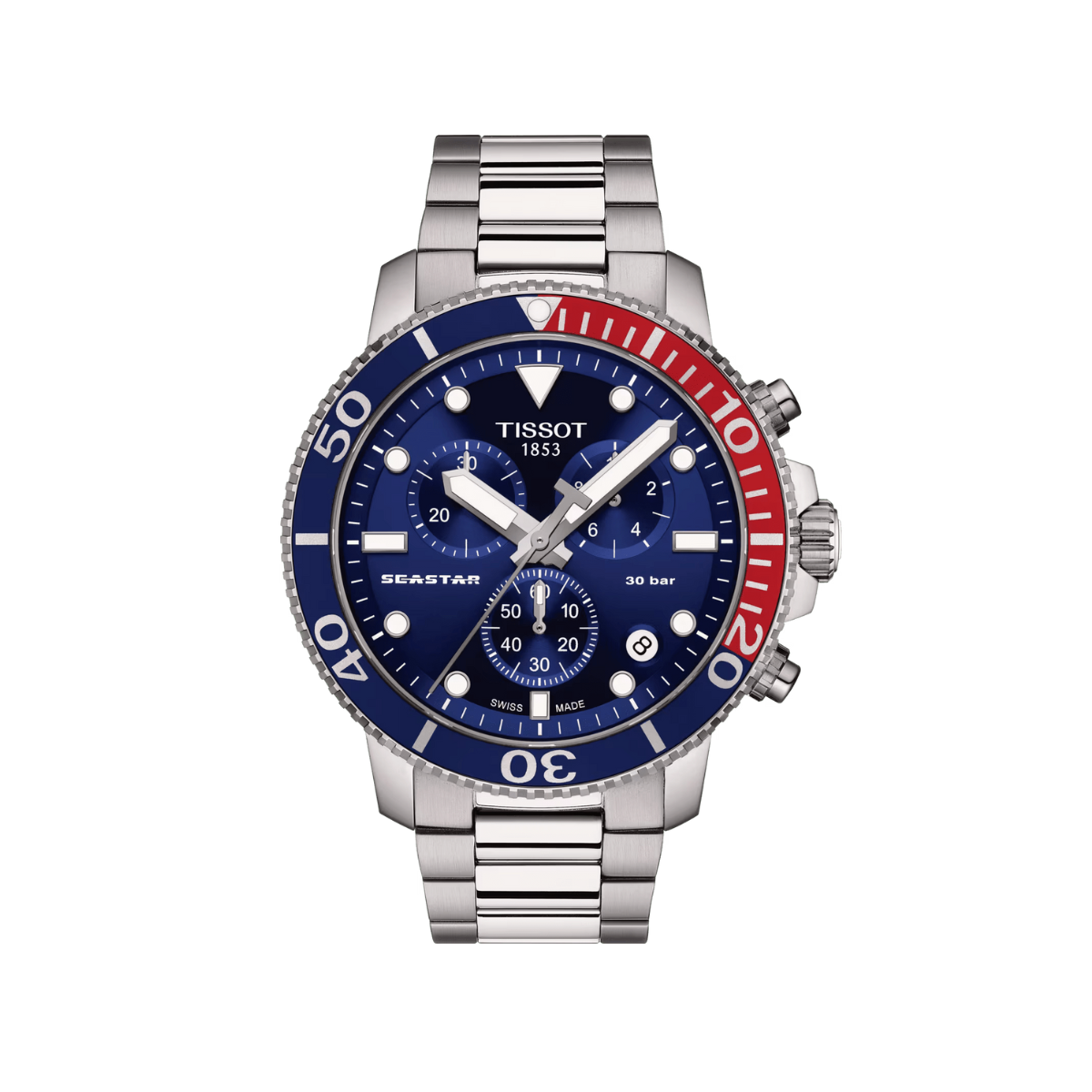 Tissot Seastar 1000 Chronograph Bleu Rouge