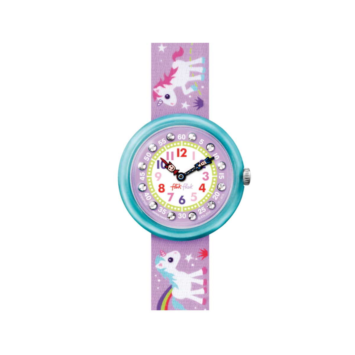 Montre flik flak arc en online ciel