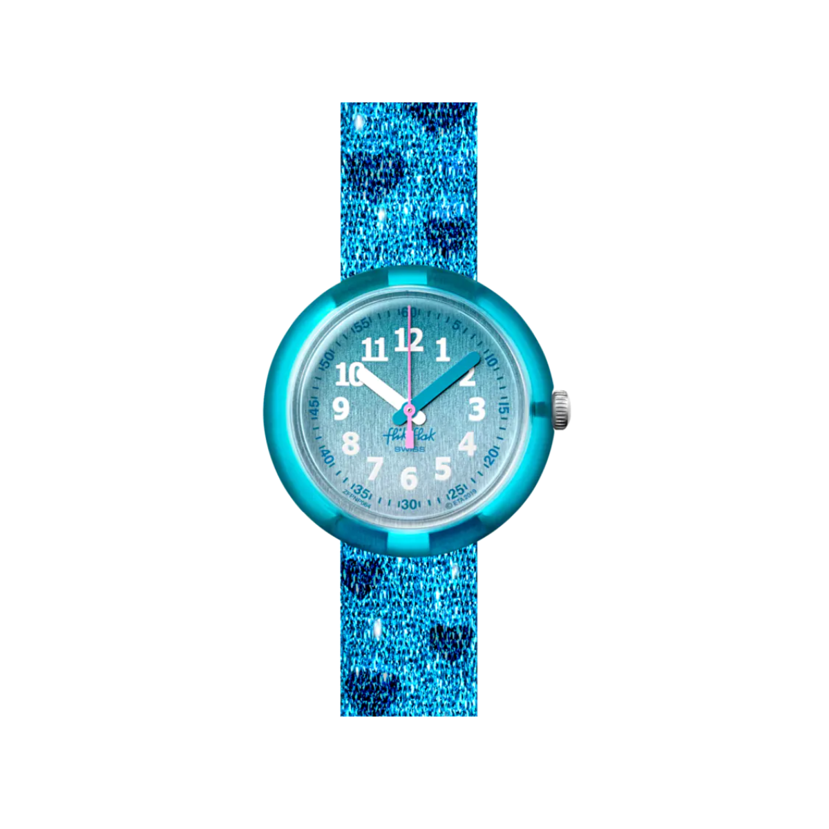 Flik Flak Turquoise Sparkle