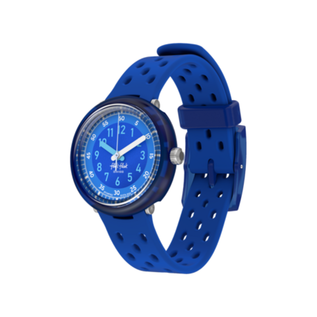Flik Flak Fizz in Blue FCNP002 sur fond blanc