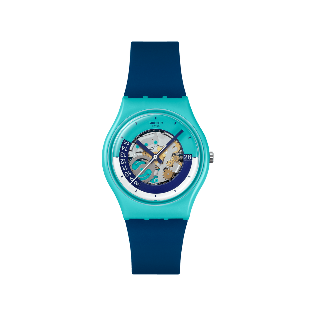 Swatch If Not Now, When? Turquoise 34 mm – SO28L400
