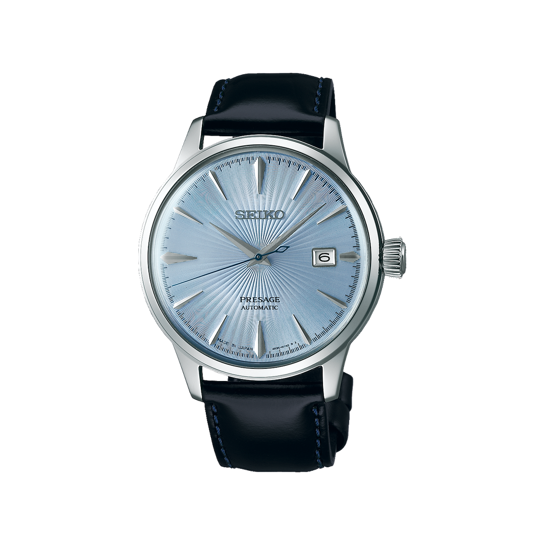 Montre Seiko SRPB43J1 sur fond blanc