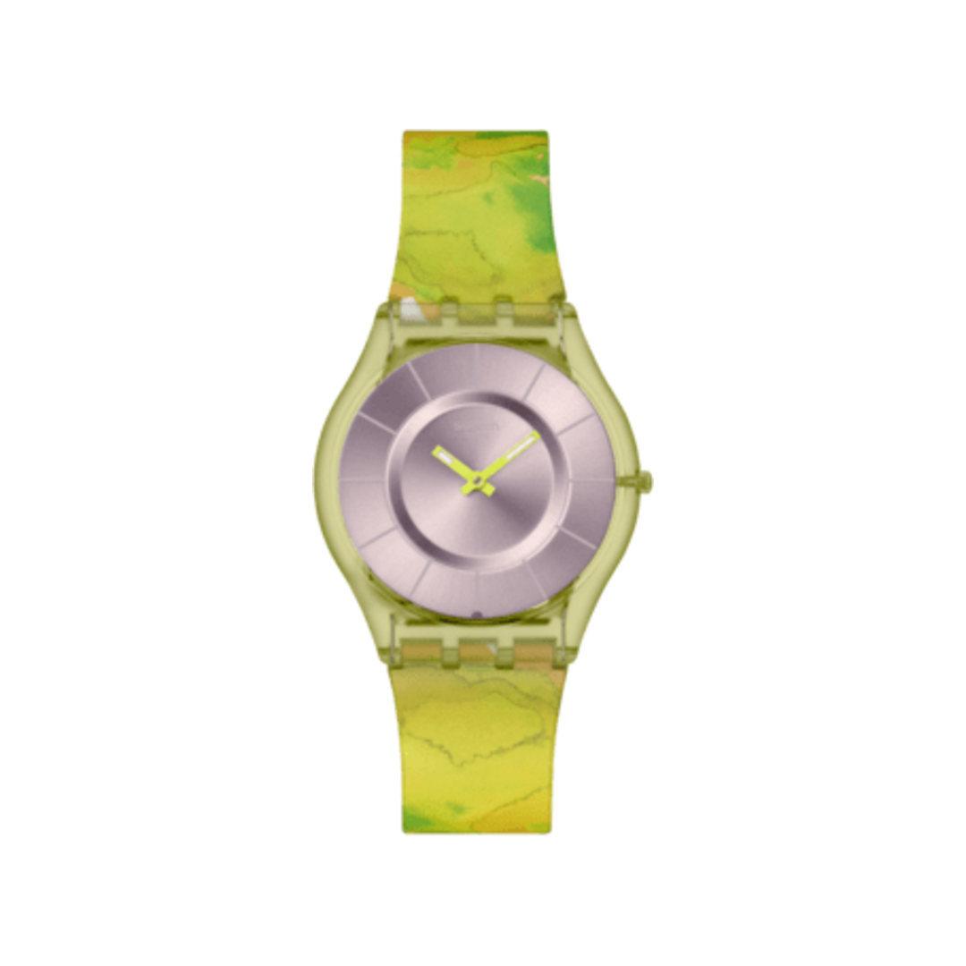 Swatch Paradise Canopy SS08G112 sur fond blanc