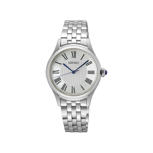 Montre Seiko SUR609P1 sur fond blanc