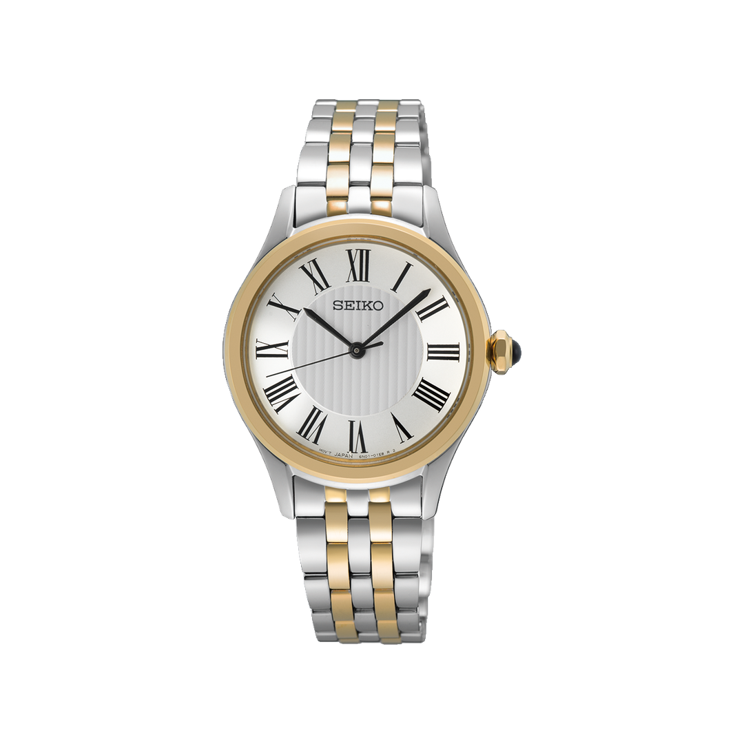 Montre Seiko SUR612P1 sur fond blanc