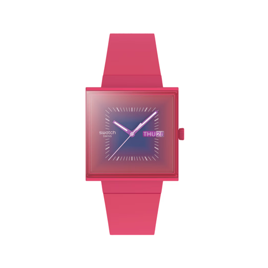 Swatch Squarely Berry