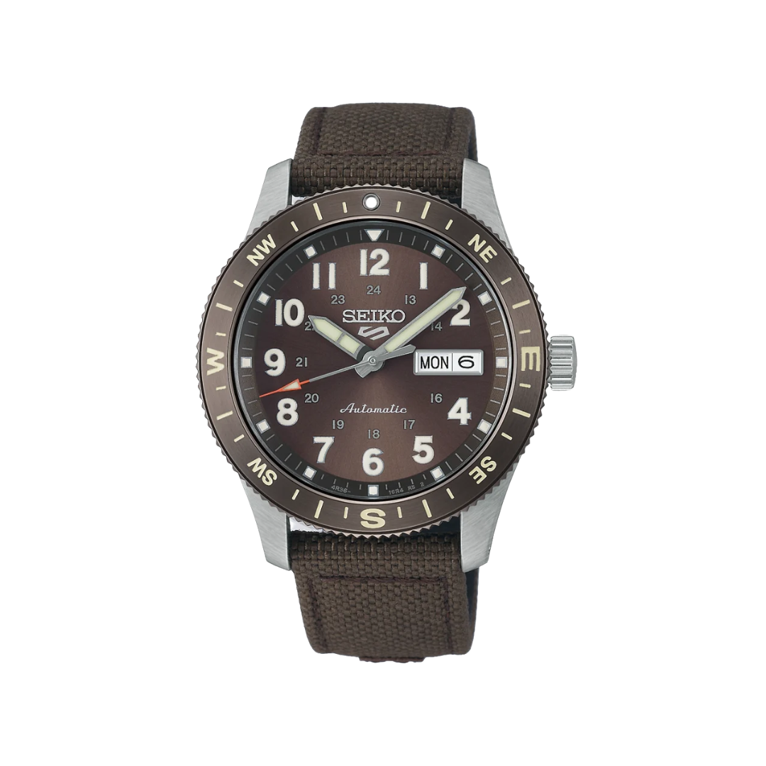 Seiko 5 Sports Field Automatique Chocolat