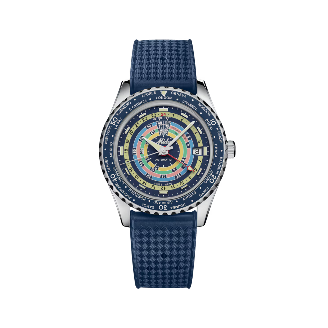 Mido Ocean Star Decompression Worldtimer