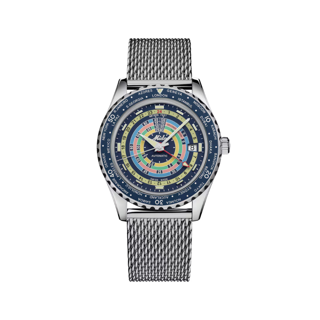Mido Ocean Star Decompression Worldtimer