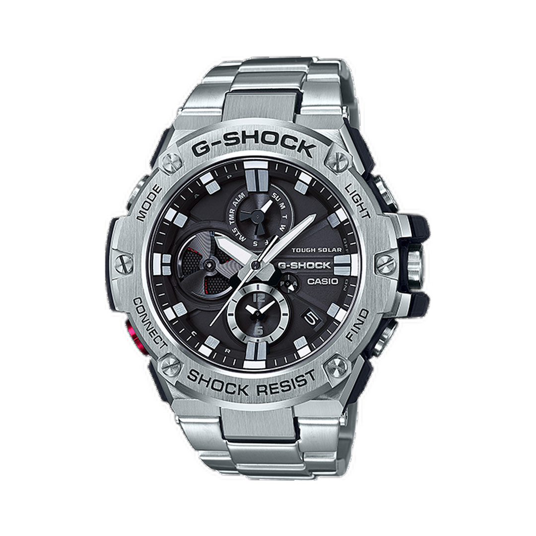 Casio GST-B100D-1AER sur fond blanc