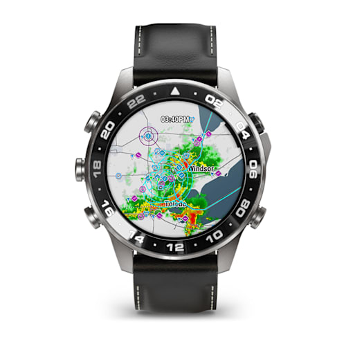Garmin MARQ Aviator Gen 3 010-04549-20 – trois quarts droit