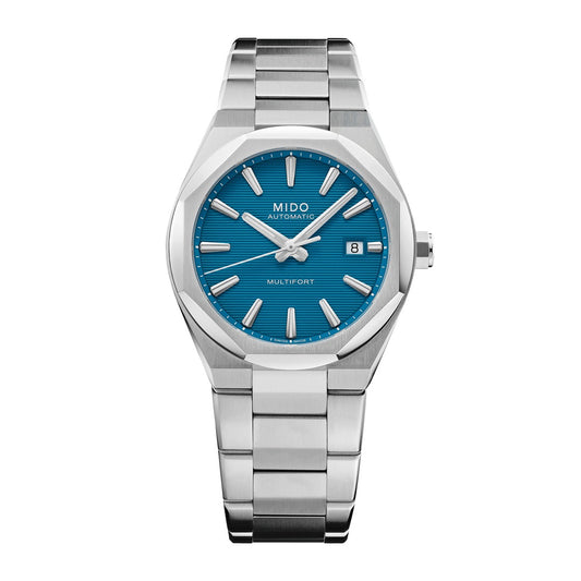 Mido Multifort 8 One Crown bleu – M055.507.11.041.00
