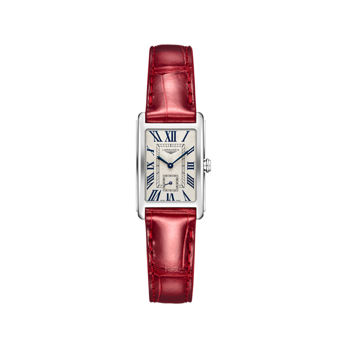 Longines Dolce Vita Cuir Rouge Chiffres Romains